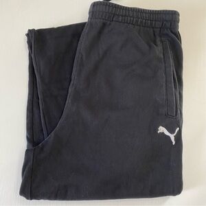 PUMA Men’s Small Black Sweatpants